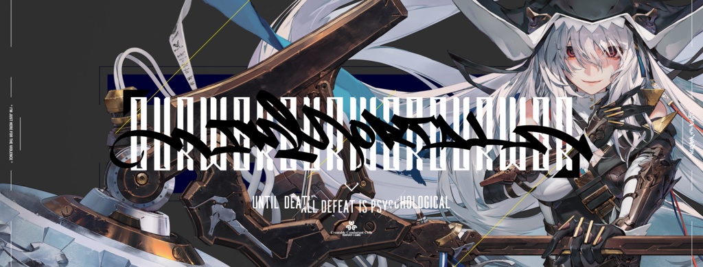 【予約商品】OURWAR / 帰溟スペクター / キーボードマット