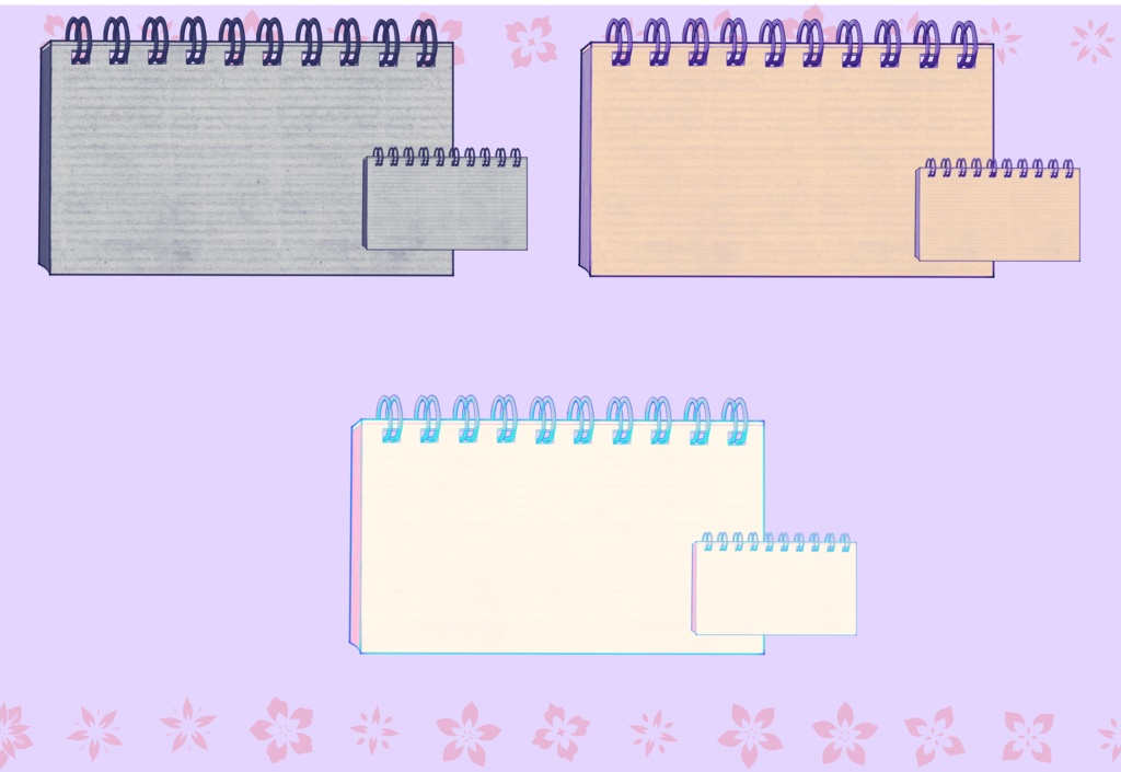 【無料】色11種類ティラノ用:手帳ボタン&手帳box