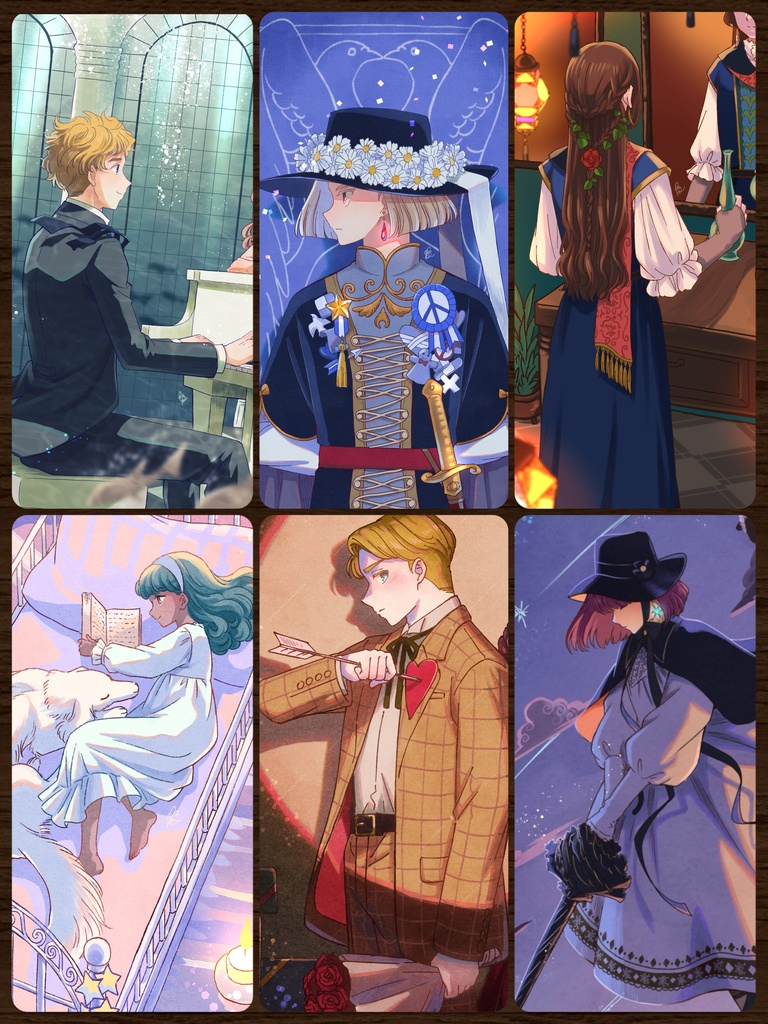 イラスト集『Sleep in the Sand Castle』