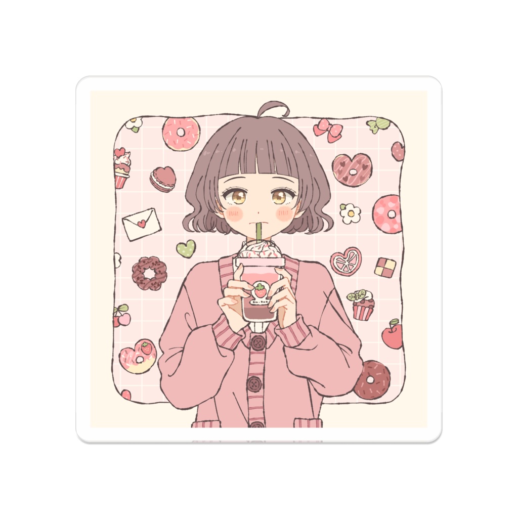 恋する放課後ガール[アクリルバッチ50mm]