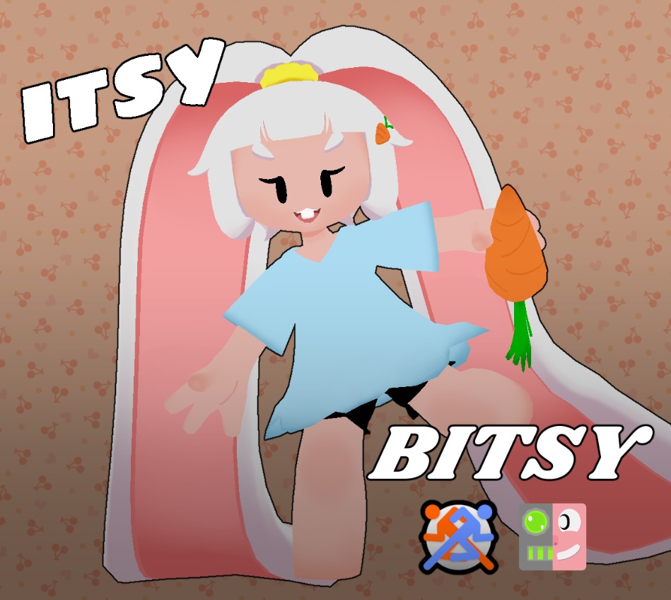 イッツィ・ビッツィ / Itsy Bitsy【オリジナル3Dモデル】