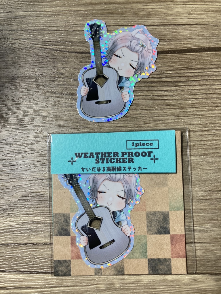 甲斐田晴 高耐候ステッカー