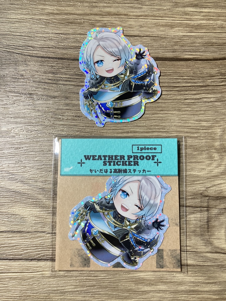 甲斐田晴 高耐候ステッカー