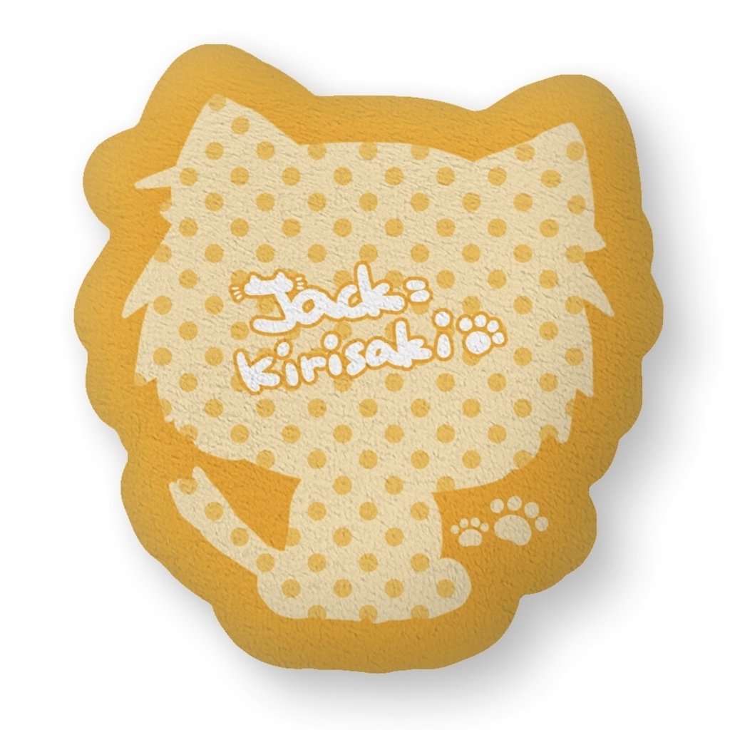 ダイカットクッション(Mサイズ) ジャック=キリサキ