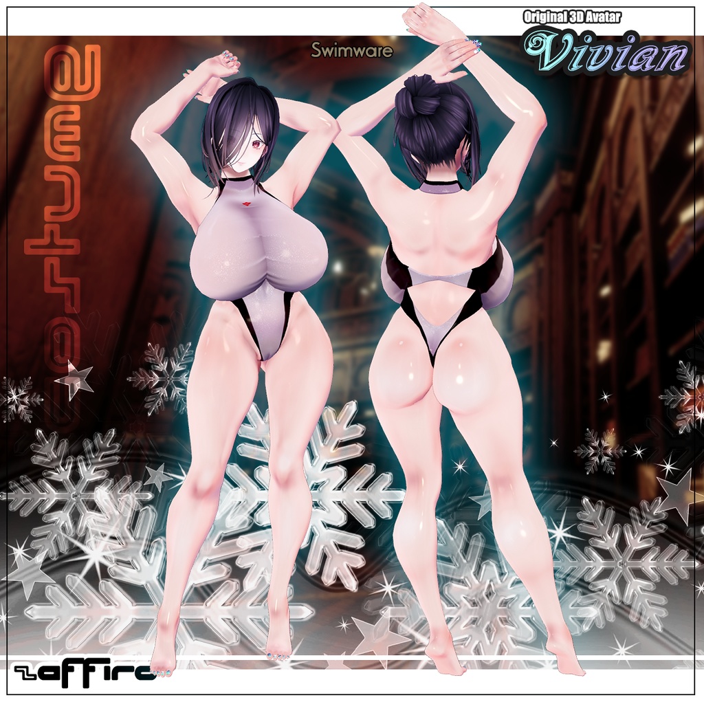 【Vivian - ヴィヴィアン -】VRC用3Dアバター StandardEdition