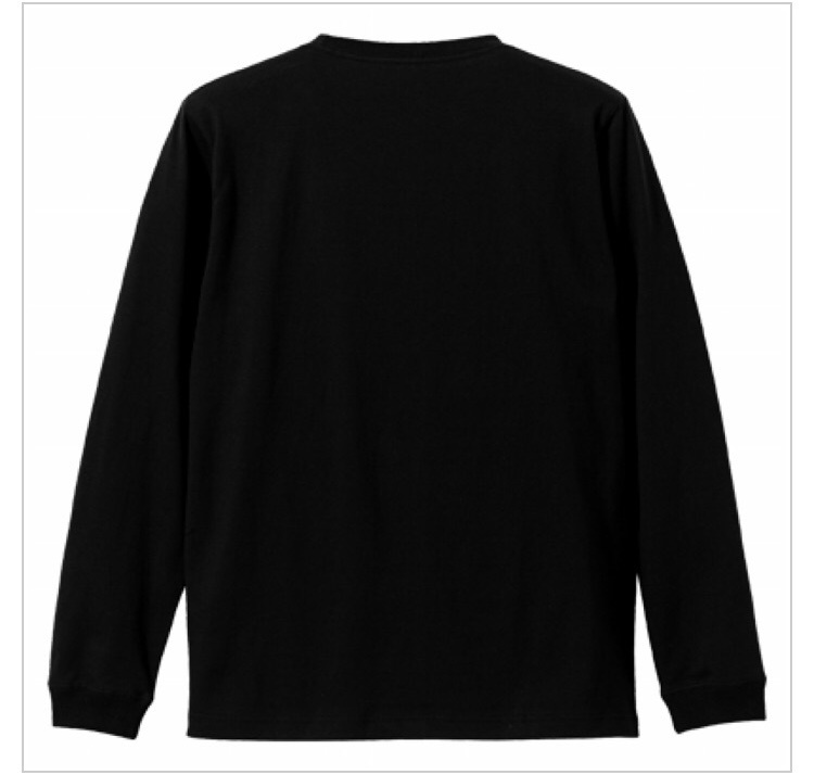 Chizu コンパスロングTシャツ【Black】