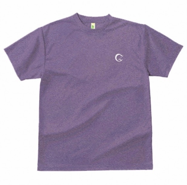 【PURPLE】CzドライTシャツ ※受注生産