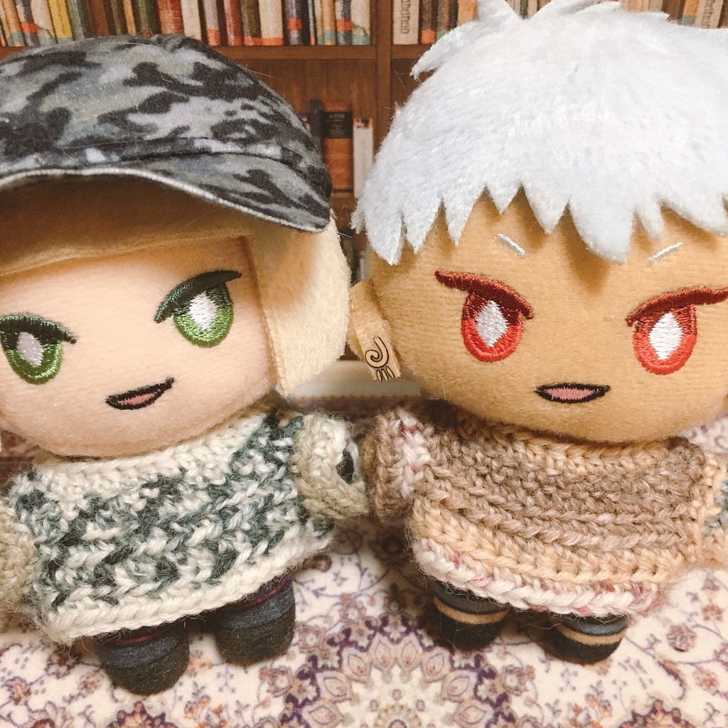 10cmぬい服☆柄入りニット【シック系】