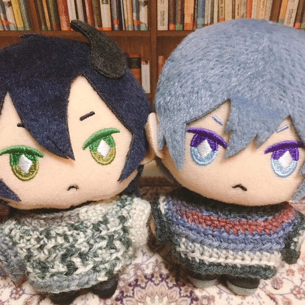 10cmぬい服☆柄入りニット【シック系】