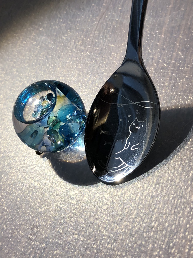 nekomataLab小スプーン(なにが来るかお楽しみに)