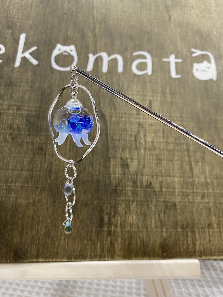 jellyfish かんざし 青 1/9 22:00再販