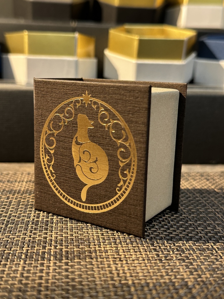 箔押し箱 今回ガラスドームを注文されてない方用。11/21 21時より受付