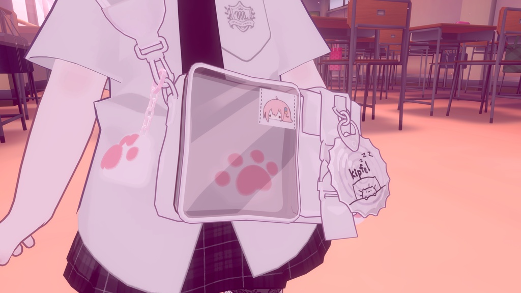 かわいい猫のキーホルダーです/Keychain 【キプフェル対応】