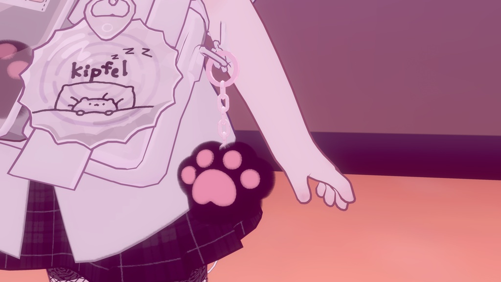 かわいい猫のキーホルダーです/Keychain 【キプフェル対応】