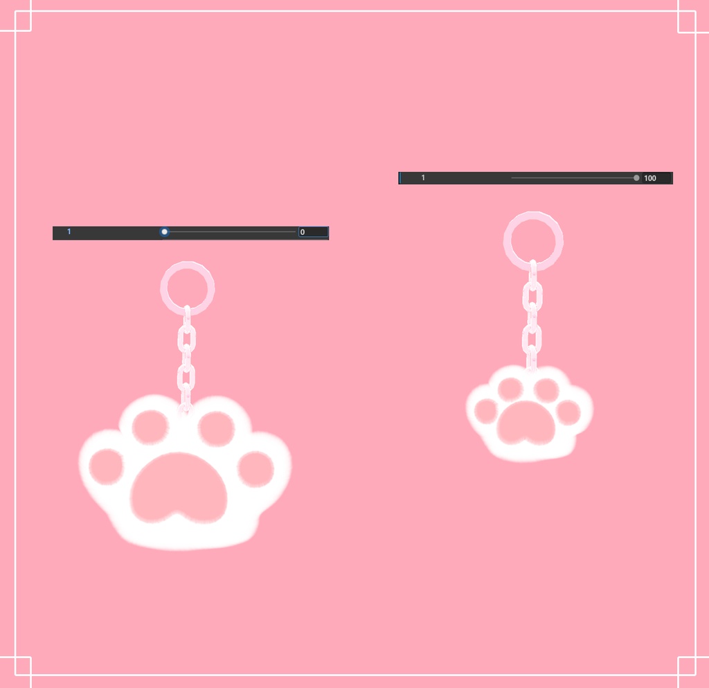 かわいい猫のキーホルダーです/Keychain 【キプフェル対応】