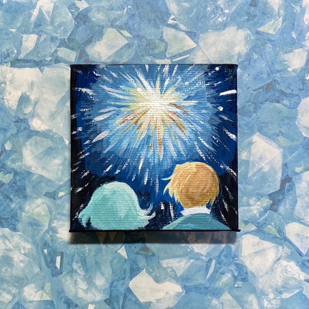 ミニキャンバス＊原画『奇跡が起きた日。』