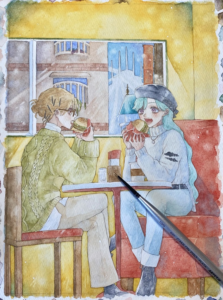 B5原画〈思い出〉