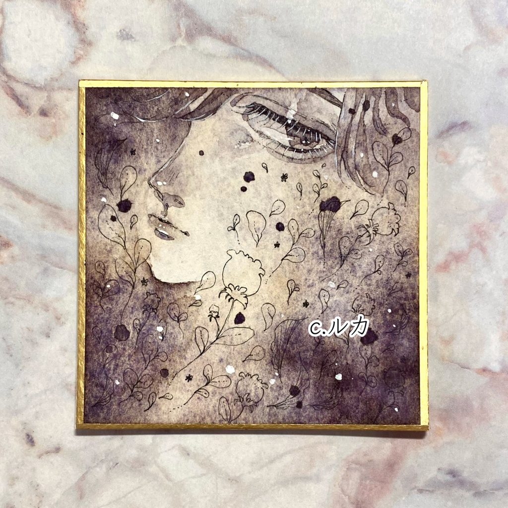 ◇ワンカラーミニ色紙◇3種