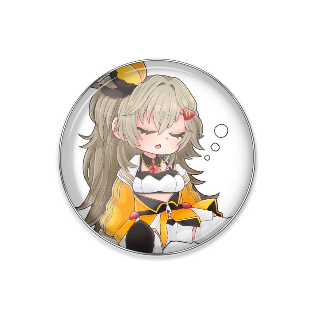 雪原みかん・ピンバッジ