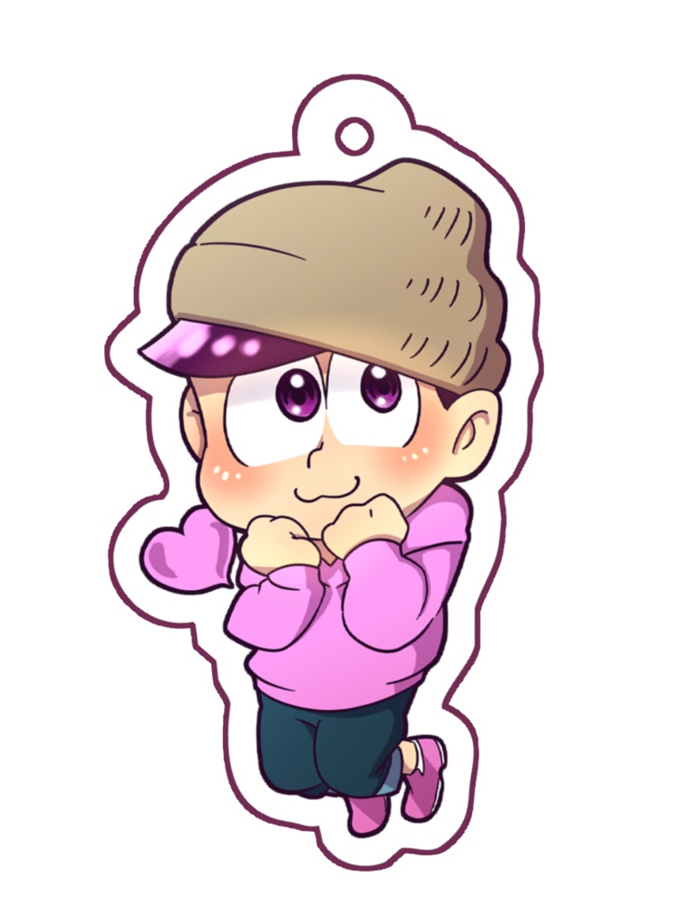 トド松_パーカーver.アクリルキーホルダー