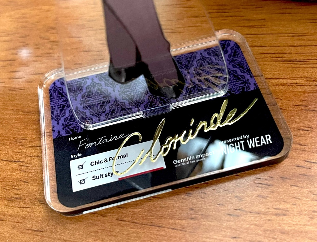 フォンテーヌ組 スーツアクリルスタンド