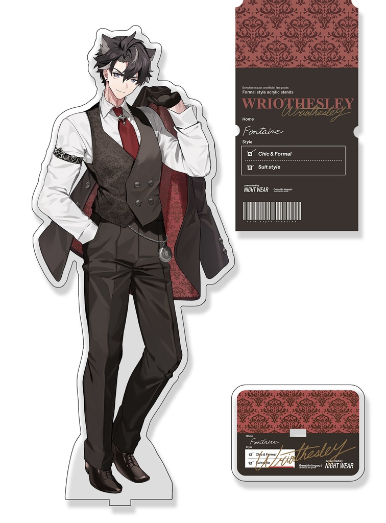 フォンテーヌ組 スーツアクリルスタンド