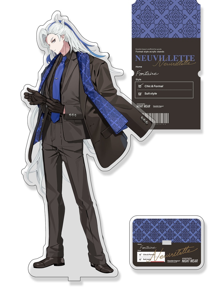 フォンテーヌ組 スーツアクリルスタンド