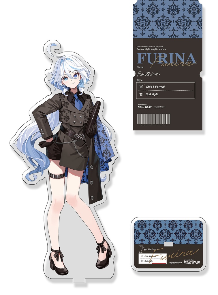 フォンテーヌ組 スーツアクリルスタンド