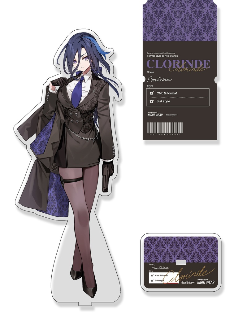 フォンテーヌ組 スーツアクリルスタンド