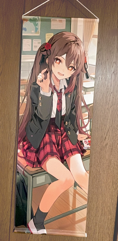 制服胡桃 B2半裁タペストリー