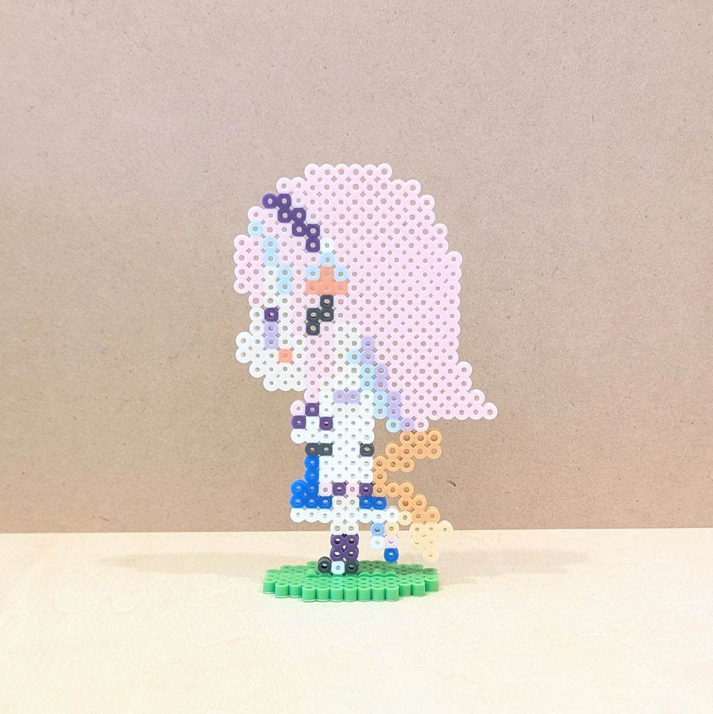【ユニプロ二次創作作品】木乃華サクヤ アイロンビーズ 横向きスタンド