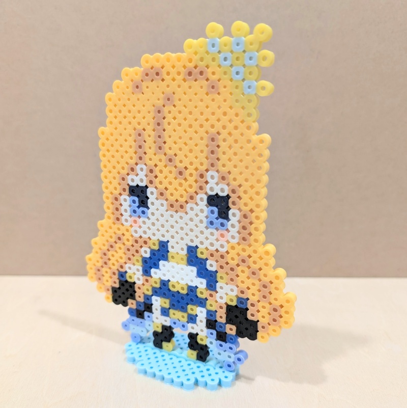 『勇者ノト』アイロンビーズ スタンド ー正面ー ver.2