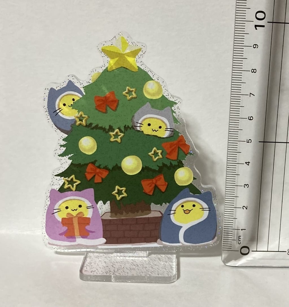 こんふぃちゃんのクリスマスツリーアクリルスタンド