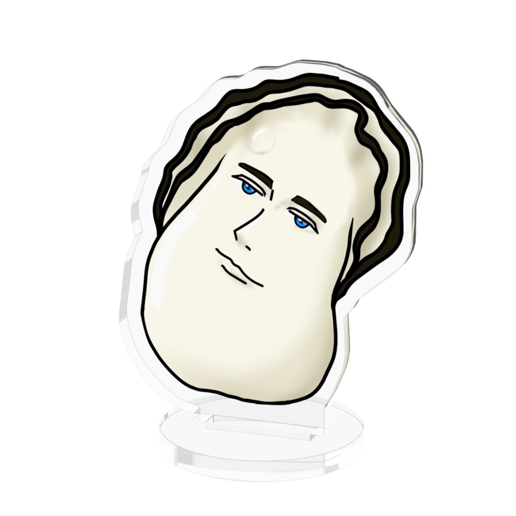 オイスターマンのアクリルフィギュア