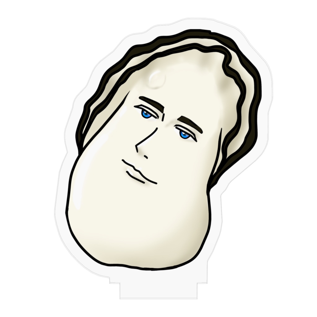 オイスターマンのアクリルフィギュア