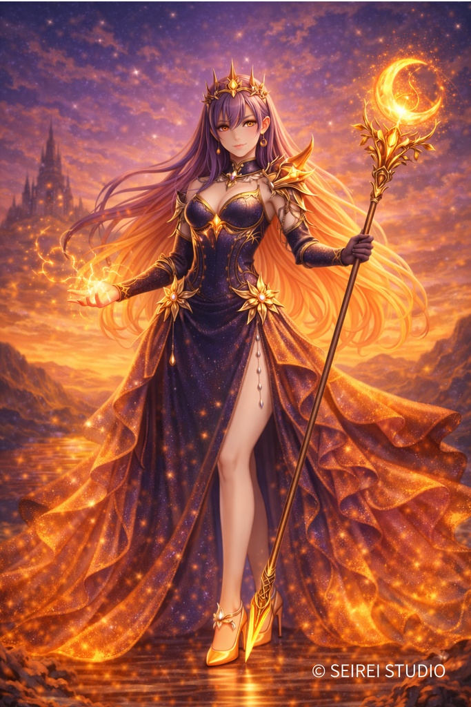 セブン・クイーンズ|7人の女王 イラストセット(全7枚)