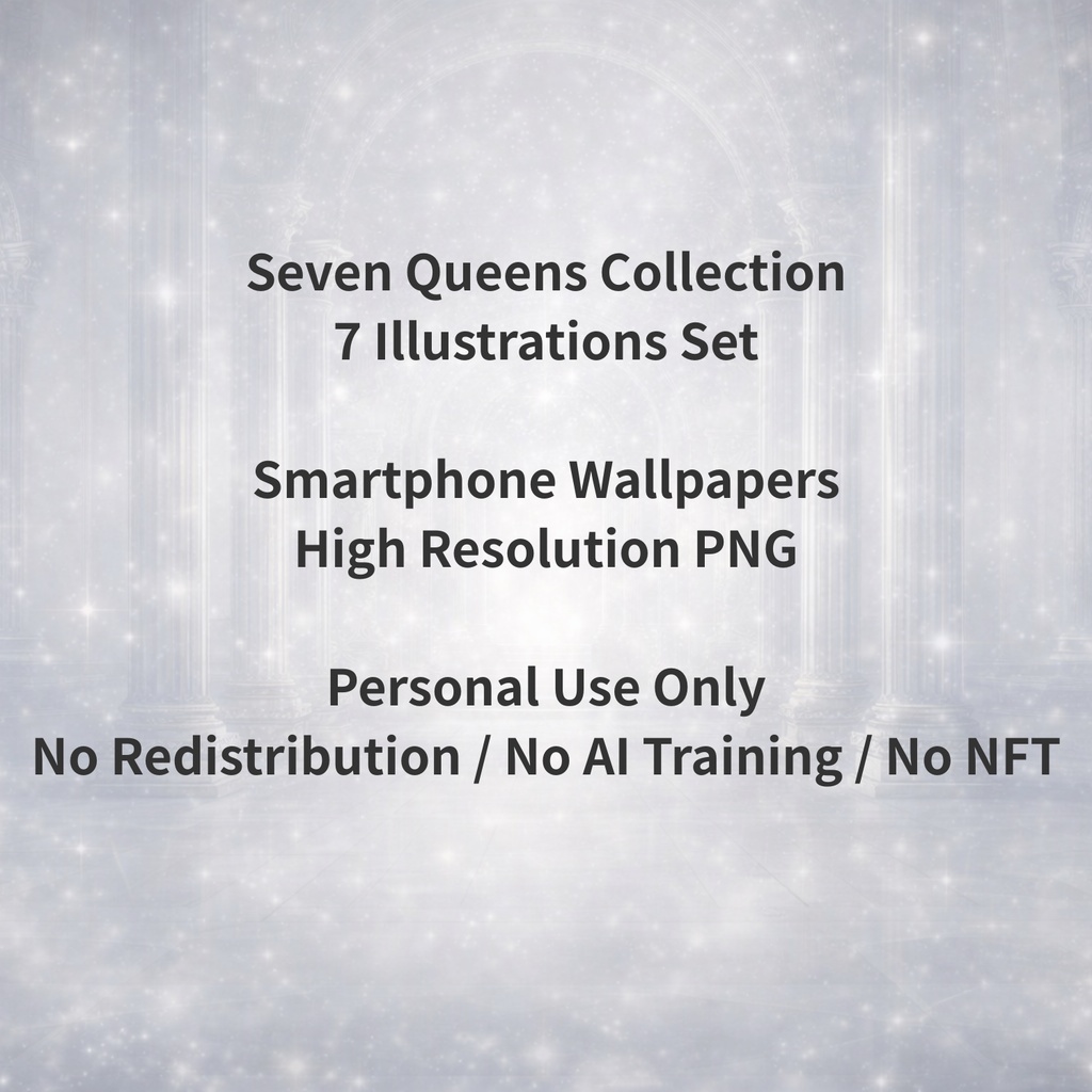 セブン・クイーンズ|7人の女王 イラストセット(全7枚)