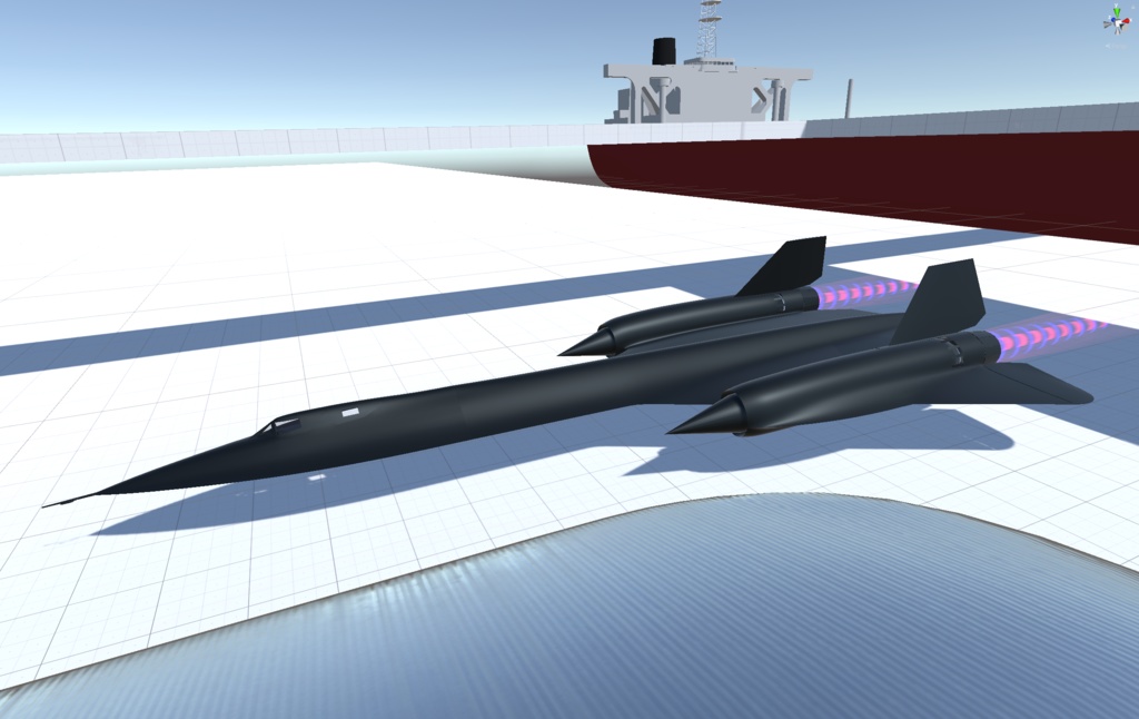 【制作中/3Dモデル】SR-71('23.5.2更新)