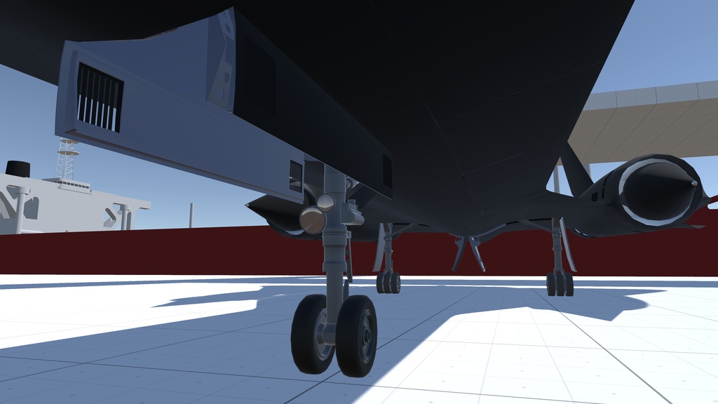 【制作中/3Dモデル】SR-71('23.5.2更新)