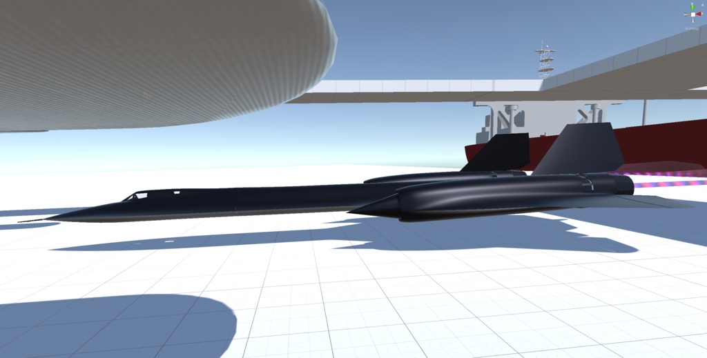 【制作中/3Dモデル】SR-71('23.5.2更新)