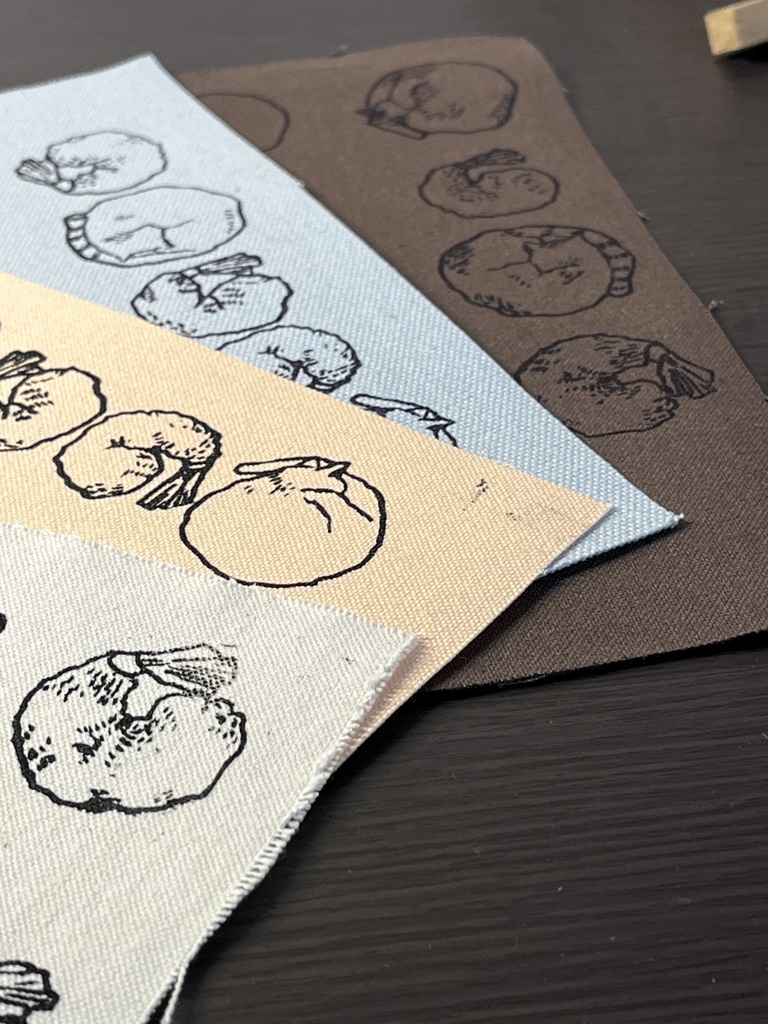 帆布カード(えびねこえびねこ)