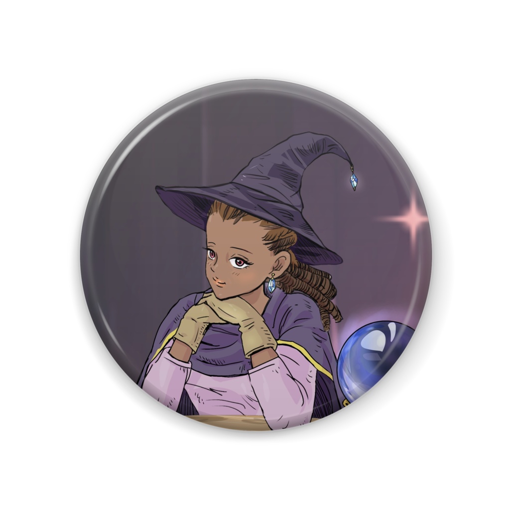 安念オリジナル缶バッジ（ウィザード）
