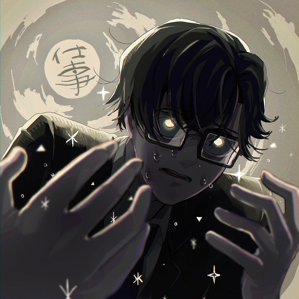 ついてくる / キャンバスプリント