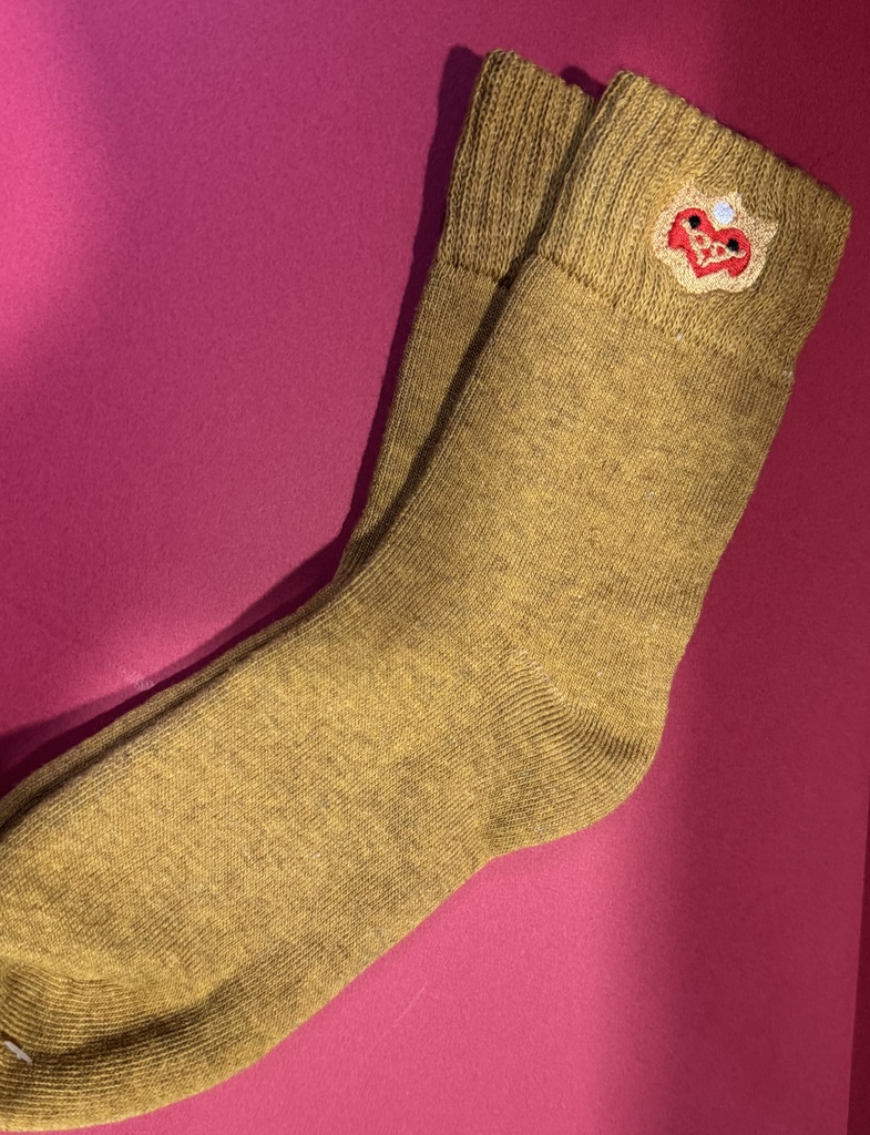 【再販】刺繍靴下/若聆牙ちゃんver2