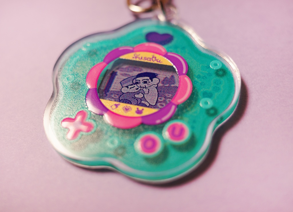 ゲーム機風アクキー