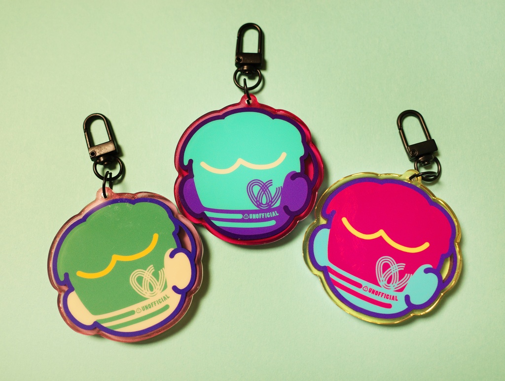 尾形のシャカシャカアクキー