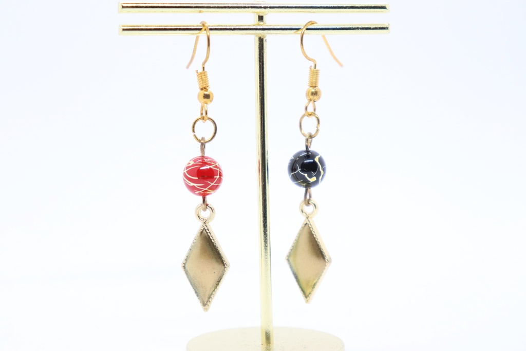 刀剣乱舞 加州清光 イメージ ピアス イヤリング