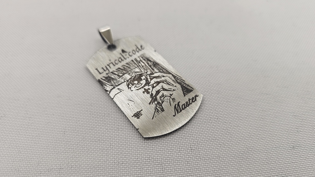 ナンバリング入りドッグタグ ＆ オリジナルコースター