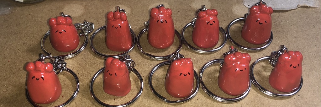 ホヤのキーホルダー
