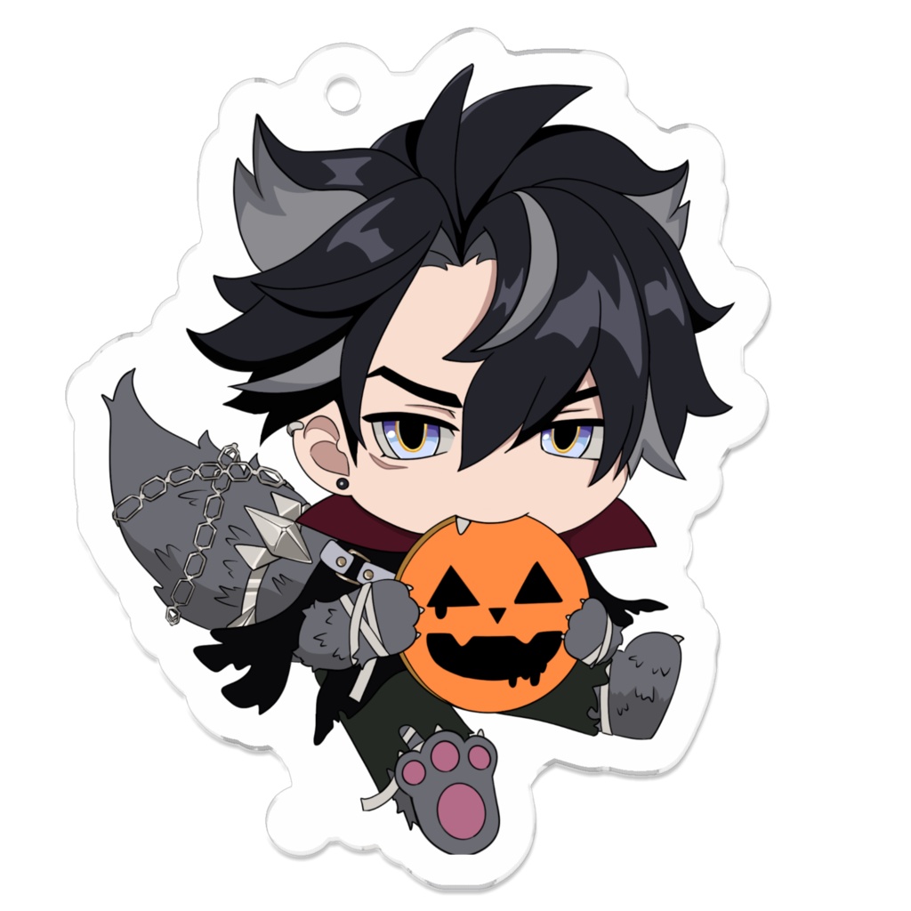 【非公式】ハロウィン公爵アクキー【リオセスリ】